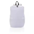 Rucsac casual, simplu si practic, buzunar frontal cu fermoar, Everestus, 20IAN474, Poliester, Alb