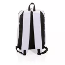 Rucsac casual, simplu si practic, buzunar frontal cu fermoar, Everestus, 20IAN474, Poliester, Alb