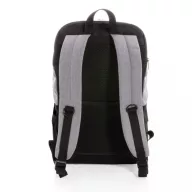   Rucsac laptop 15.6 inch, buzunar frontal, port usb, fara pvc, Everestus, 20IAN187, rpet, Gri