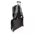 Rucsac laptop 15.6 inch, buzunar frontal, port usb, fara pvc, Everestus, 20IAN187, rpet, Gri