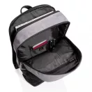 Rucsac laptop 15.6 inch, buzunar frontal, port usb, fara pvc, Everestus, 20IAN187, rpet, Gri
