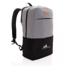Rucsac laptop 15.6 inch, buzunar frontal, port usb, fara pvc, Everestus, 20IAN187, rpet, Gri