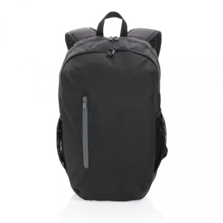 Rucsac sport casual, Everestus, 22FEB0443, 30x10x47 cm, Poliester, Negru