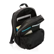   Rucsac sport casual, Everestus, 22FEB0443, 30x10x47 cm, Poliester, Negru