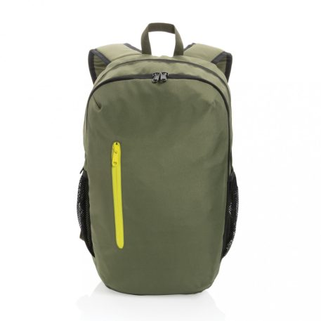 Rucsac sport casual, Everestus, 22FEB0444, 30x10x47 cm, Poliester, Verde