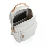   Rucsac laptop, Everestus, 18SEP2276, 14 inch, 29x13x43 cm, Bumbac, Poliuretan, Alb