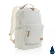   Rucsac laptop, Everestus, 18SEP2276, 14 inch, 29x13x43 cm, Bumbac, Poliuretan, Alb