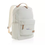   Rucsac laptop, Everestus, 18SEP2276, 14 inch, 29x13x43 cm, Bumbac, Poliuretan, Alb