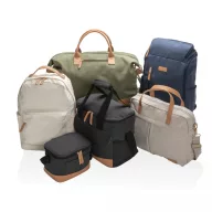   Rucsac laptop, Everestus, 18SEP2276, 14 inch, 29x13x43 cm, Bumbac, Poliuretan, Alb