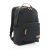 Rucsac laptop, Everestus, 18SEP2272, 14 inch, 29x13x43 cm, Bumbac, Poliuretan, Negru