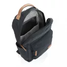 Rucsac laptop, Everestus, 18SEP2272, 14 inch, 29x13x43 cm, Bumbac, Poliuretan, Negru