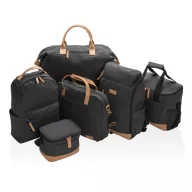   Rucsac laptop, Everestus, 18SEP2272, 14 inch, 29x13x43 cm, Bumbac, Poliuretan, Negru