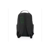   Rucsac laptop, Everestus, 18SEP2272, 14 inch, 29x13x43 cm, Bumbac, Poliuretan, Negru
