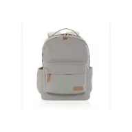   Rucsac laptop, Everestus, 18SEP2275, 14 inch, 29x13x43 cm, Bumbac, Poliuretan, Gri