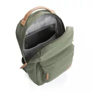   Rucsac laptop, Everestus, 18SEP2274, 14 inch, 29x13x43 cm, Bumbac, Poliuretan, Verde