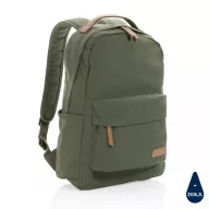   Rucsac laptop, Everestus, 18SEP2274, 14 inch, 29x13x43 cm, Bumbac, Poliuretan, Verde