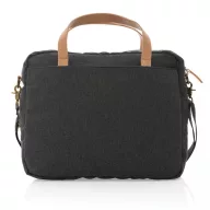   Geanta laptop, Everestus, 18SEP2277, 15.6 inch, 39.5x10x32 cm, Bumbac, Poliuretan, Negru
