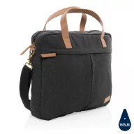   Geanta laptop, Everestus, 18SEP2277, 15.6 inch, 39.5x10x32 cm, Bumbac, Poliuretan, Negru