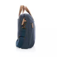   Geanta laptop, Everestus, 18SEP2278, 15.6 inch, 39.5x10x32 cm, Bumbac, Poliuretan, Albastru