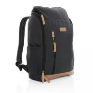   Rucsac laptop, Everestus, 18SEP2267, 15 inch, 30x12.5x46 cm, Bumbac, Poliuretan, Negru