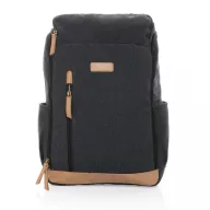   Rucsac laptop, Everestus, 18SEP2267, 15 inch, 30x12.5x46 cm, Bumbac, Poliuretan, Negru