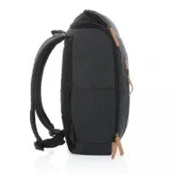   Rucsac laptop, Everestus, 18SEP2267, 15 inch, 30x12.5x46 cm, Bumbac, Poliuretan, Negru