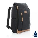 Rucsac laptop, Everestus, 18SEP2267, 15 inch, 30x12.5x46 cm, Bumbac, Poliuretan, Negru