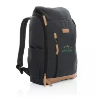   Rucsac laptop, Everestus, 18SEP2267, 15 inch, 30x12.5x46 cm, Bumbac, Poliuretan, Negru