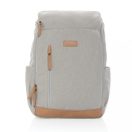 Rucsac laptop, Everestus, 18SEP2270, 15 inch, 30x12.5x46 cm, Bumbac, Poliuretan, Gri