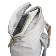   Rucsac laptop, Everestus, 18SEP2270, 15 inch, 30x12.5x46 cm, Bumbac, Poliuretan, Gri