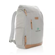   Rucsac laptop, Everestus, 18SEP2270, 15 inch, 30x12.5x46 cm, Bumbac, Poliuretan, Gri