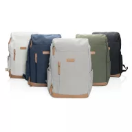   Rucsac laptop, Everestus, 18SEP2270, 15 inch, 30x12.5x46 cm, Bumbac, Poliuretan, Gri