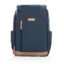 Rucsac laptop, Everestus, 18SEP2268, 15 inch, 30x12.5x46 cm, Bumbac, Poliuretan, Albastru
