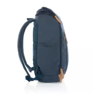   Rucsac laptop, Everestus, 18SEP2268, 15 inch, 30x12.5x46 cm, Bumbac, Poliuretan, Albastru