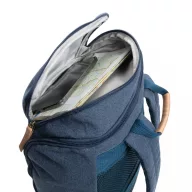   Rucsac laptop, Everestus, 18SEP2268, 15 inch, 30x12.5x46 cm, Bumbac, Poliuretan, Albastru