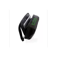   Rucsac antifurt 15 inch RFID si mufa usb, pvc free, Swiss Peak, AT, poliester, pu, negru