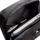 Rucsac antifurt 15 inch RFID si mufa usb, pvc free, Swiss Peak, AT, poliester, pu, negru