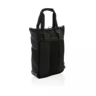   Geanta Laptop 15 inch, cu protectie RFID, pvc free, Swiss Peak, RD, poliester, pu, negru