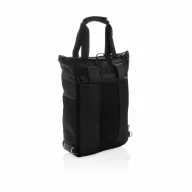   Geanta Laptop 15 inch, cu protectie RFID, pvc free, Swiss Peak, RD, poliester, pu, negru