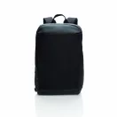 Rucsac laptop anti-furt, RFID, USB, fara PVC, XD, JU016, poliester, poliuretan, negru