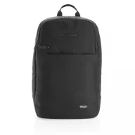   Rucsac laptop cu buzunar sterilizator UV-C, 21MAR1044, 30.5x13x45 cm, 15.6 inch, Swiss Peak, Poliester, Negru