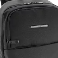   Rucsac laptop cu buzunar sterilizator UV-C, 21MAR1044, 30.5x13x45 cm, 15.6 inch, Swiss Peak, Poliester, Negru