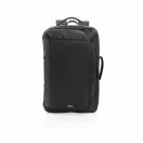 Rucsac laptop 15.6 inch, convertibil, buzunare cu protectie RFID, Swiss Peak, 9IA19139, Poliester, Termoplastic, Negru