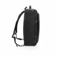   Rucsac laptop 15.6 inch, convertibil, buzunare cu protectie RFID, Swiss Peak, 9IA19139, Poliester, Termoplastic, Negru