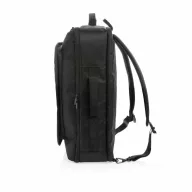   Rucsac laptop 15.6 inch, convertibil, buzunare cu protectie RFID, Swiss Peak, 9IA19139, Poliester, Termoplastic, Negru