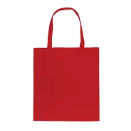   Sacosa de cumparaturi, Everestus, 21OCT1260, 38 x 3 x 43 cm, Bumbac, Rosu