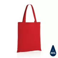   Sacosa de cumparaturi, Everestus, 21OCT1260, 38 x 3 x 43 cm, Bumbac, Rosu