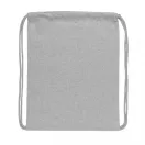 Saculet cu snur, Everestus, 21OCT0251, 35 x 1 x 44 cm, Bumbac, Gri