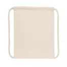 Saculet cu snur, Everestus, 21OCT0254, 35 x 1 x 44 cm, Bumbac, Alb