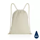 Saculet cu snur, Everestus, 21OCT0254, 35 x 1 x 44 cm, Bumbac, Alb
